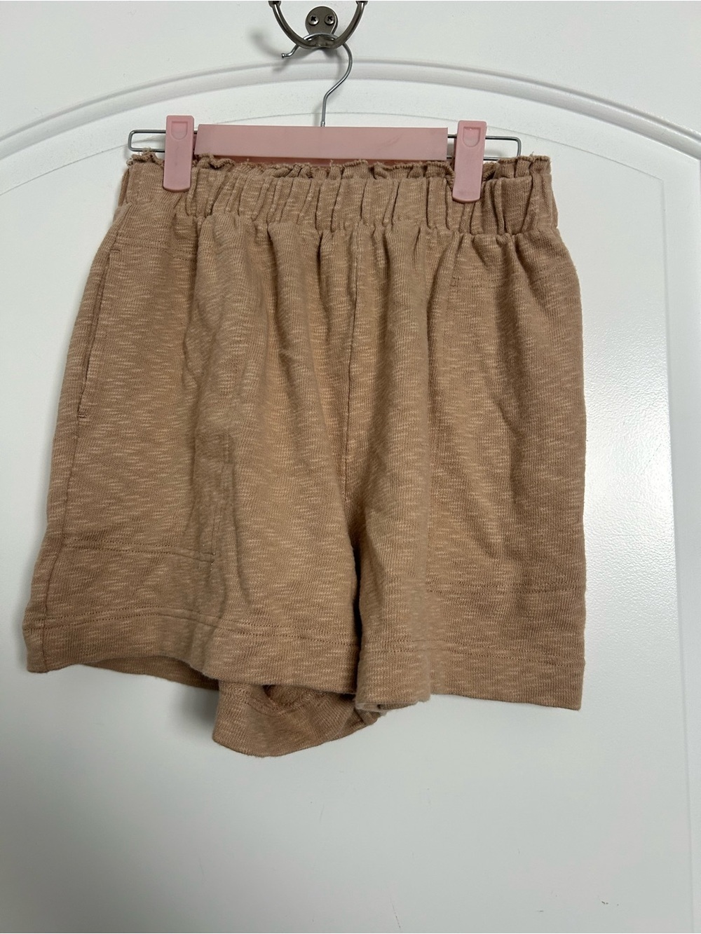 Free People Beach Malibu Surf Knit Shorts Size S Boho Coastal Lounge Vacation - Picture 10 of 12